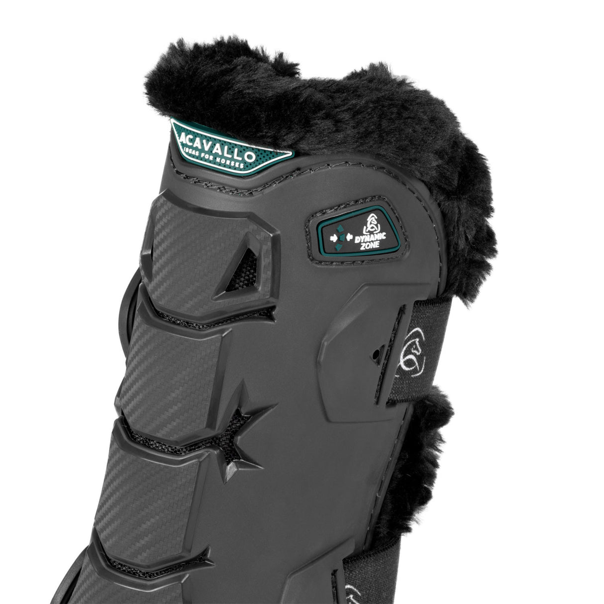 Skeleton Dynamic Zone boots with synthetic sheepskin