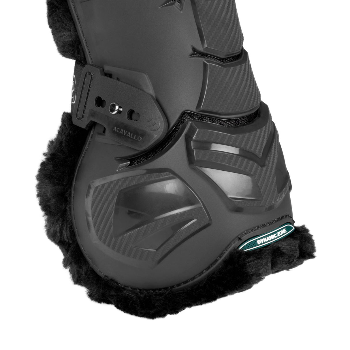 Skeleton Dynamic Zone boots with synthetic sheepskin