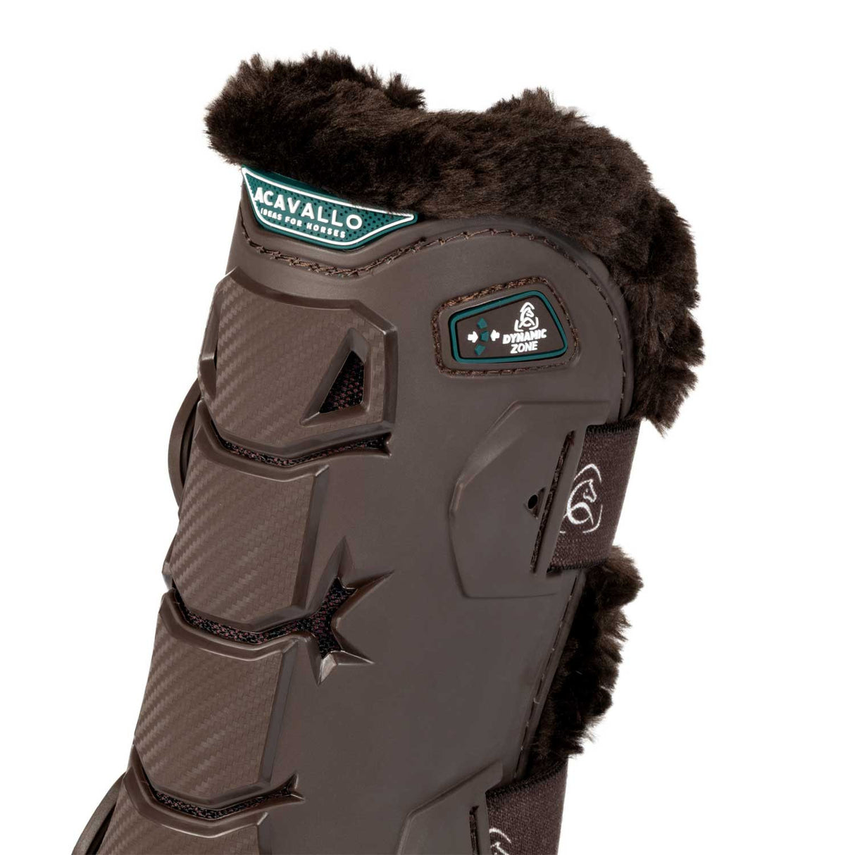 Skeleton Dynamic Zone boots with synthetic sheepskin