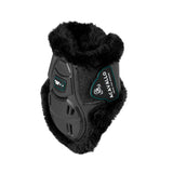 Skeleton Dynamic Zone fetlock boots with synthetic sheepskin