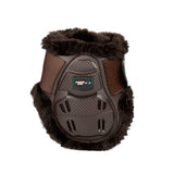 Skeleton Dynamic Zone fetlock boots with synthetic sheepskin