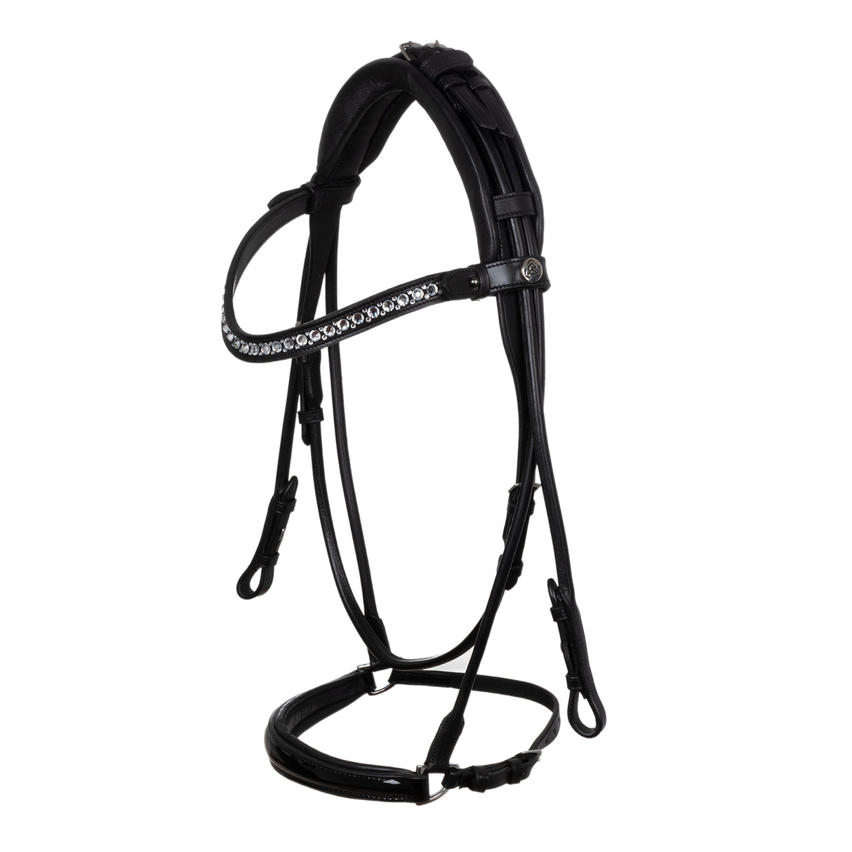 Acavallo Girasole Bridle Calfskin #colour_black