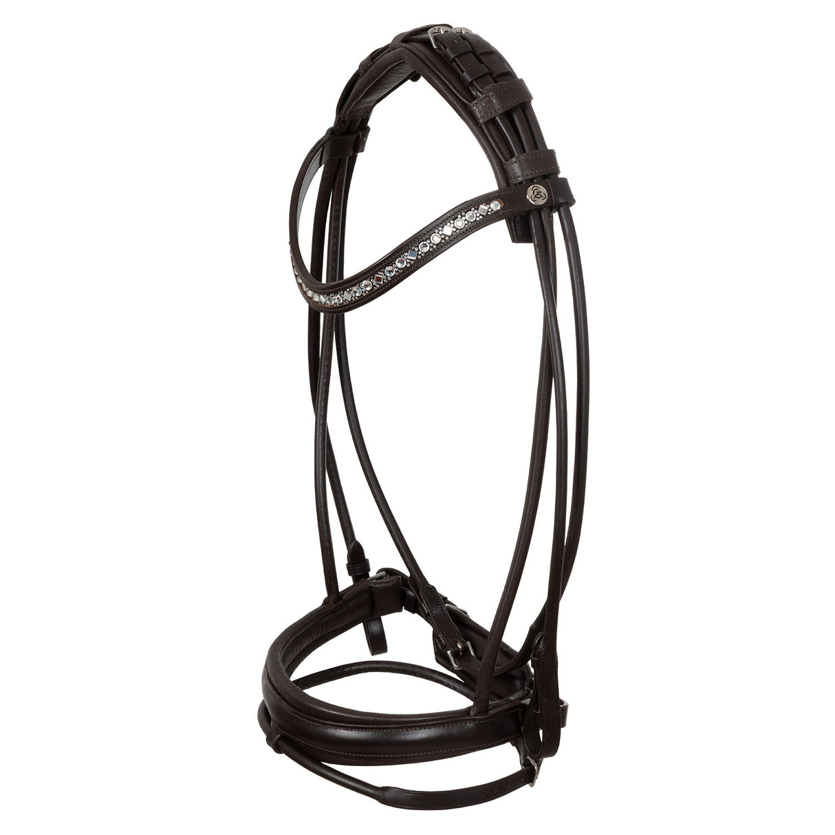 Iris bridle calfskin