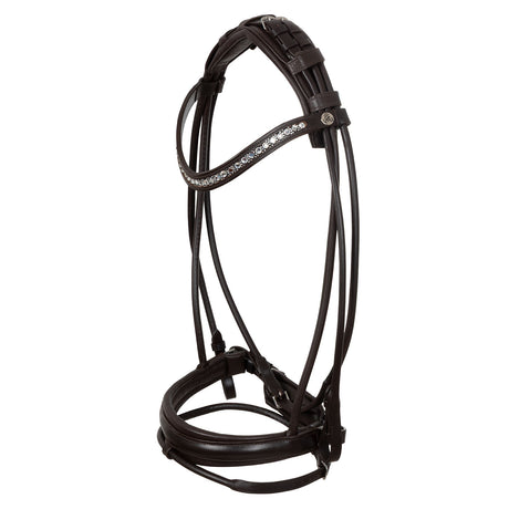 Iris bridle calfskin