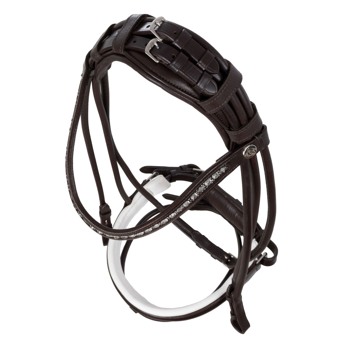 Iris bridle calfskin