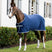 Horseware Ireland Amigo Jersey Pony Cooler  #colour-navy-titanium-grey-silver