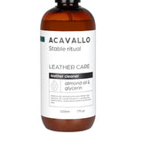 Almond leather soap 500ml (glycerin)