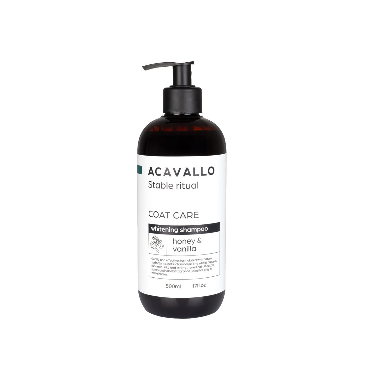 Honey and vanilla shampoo for grey horses 500ml