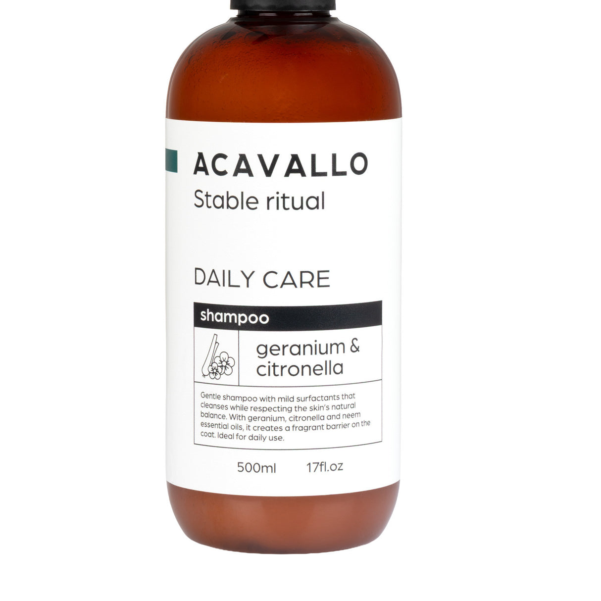 Citronella geranium and neem shampoo 500ml