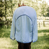 Horseware Ireland Amigo Bug Rug Fly Sheet #colour_heather-blue-blue-silver