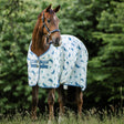 Horseware Ireland Amigo Bug Rug Fly Sheet #colour_dragonfly-print-silver-blue-sage