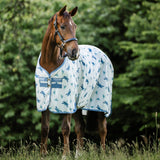 Horseware Ireland Amigo Bug Rug Fly Sheet #colour_dragonfly-print-silver-blue-sage