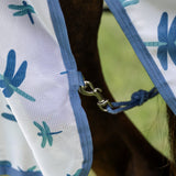 Horseware Ireland Amigo Bug Rug Fly Sheet #colour_dragonfly-print-silver-blue-sage