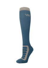 Woof Wear Long Bamboo Tech Sock #colour_steel-stone