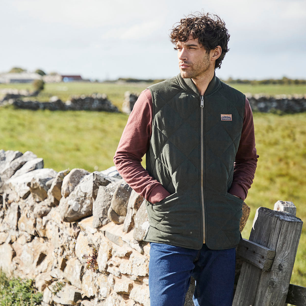 Men's Wester Skeld Gilet - Deep Forest