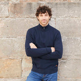 Men's Hartland 1/4 Zip Knit - Navy