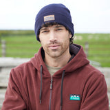 Heritage Fine Knit Beanie - Navy