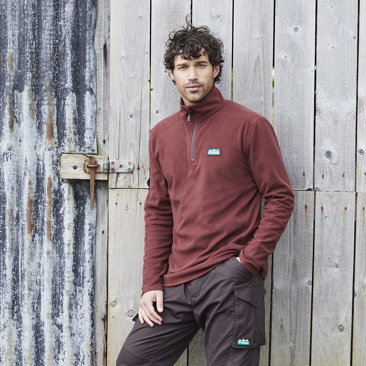 Men's Narvik Fleece - Oxblood