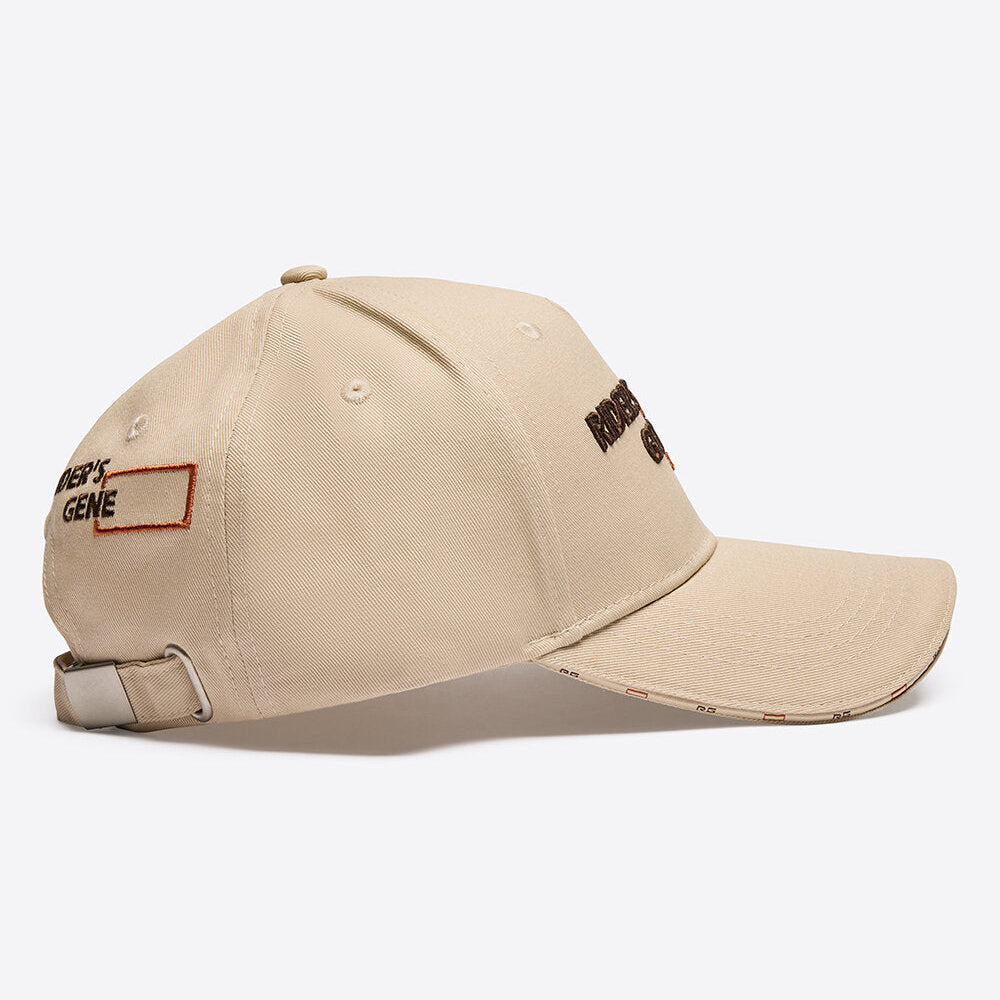 Rider's Gene Print Baseball Cap #colour_sandshell