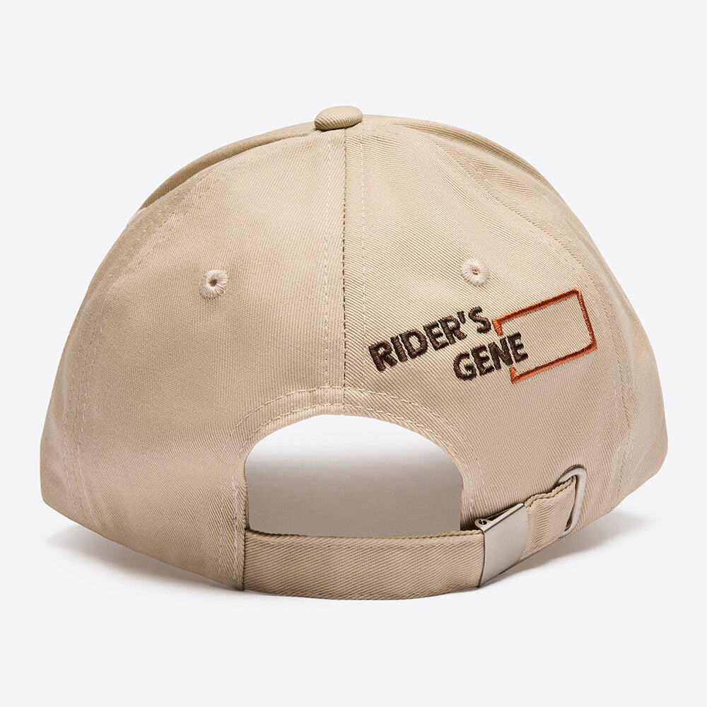 Rider's Gene Print Baseball Cap #colour_sandshell