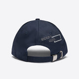 Rider's Gene Print Baseball Cap #colour_navy