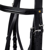LEATHER DRESSAGE BRIDLE
