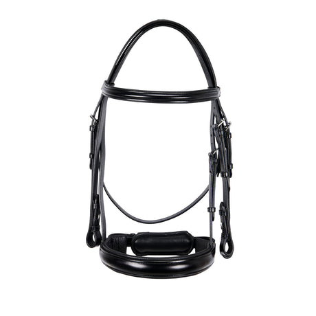 Leather dressage bridle