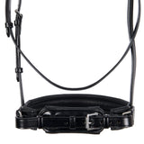 Leather dressage bridle
