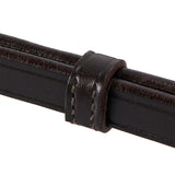 Leather dressage bridle