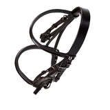 Leather dressage bridle