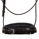 Leather dressage bridle