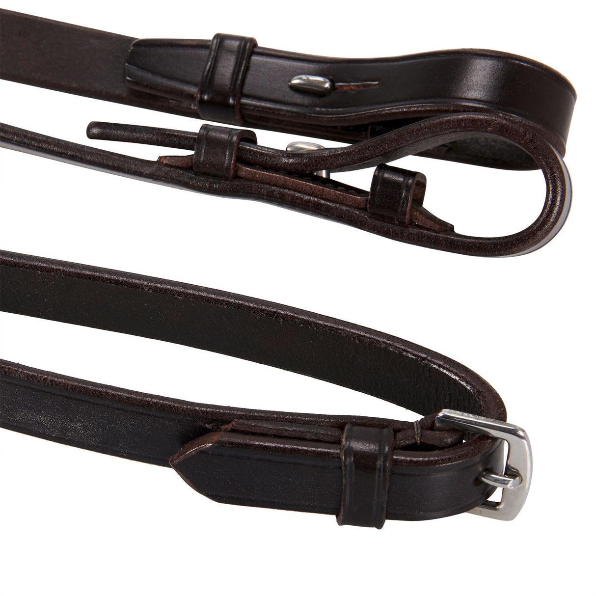 Leather dressage bridle