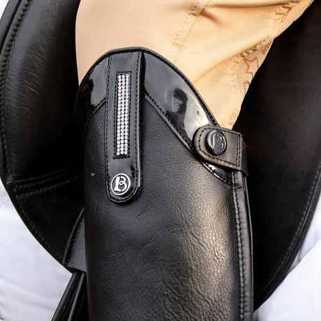 Brogini Como Piccino Patent Top Kids Riding Boots