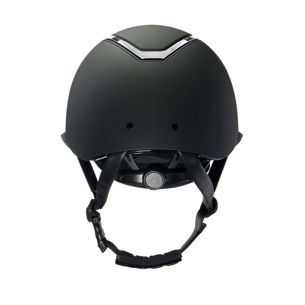 Charles Owen Matte Kylo Wide Peak with MIPS Riding Hat #colour_black-matte-silver