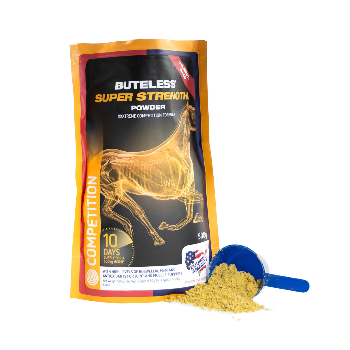 Equine America Buteless Super Strength Powder #size_500g