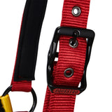 Equestro Nylon Halter With Snap Hook #colour_black
