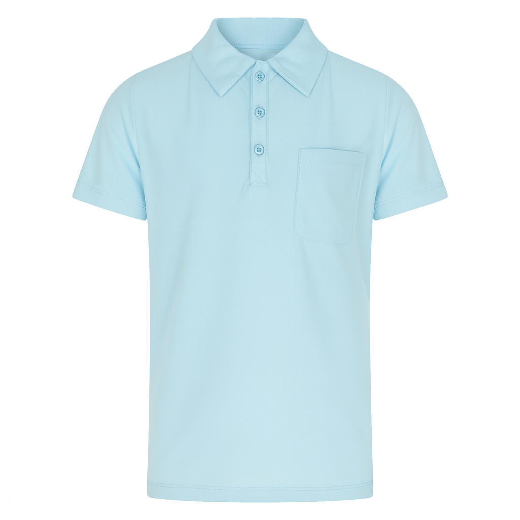 HV Polo Roy Children's Polo Shirt #colour_light-blue