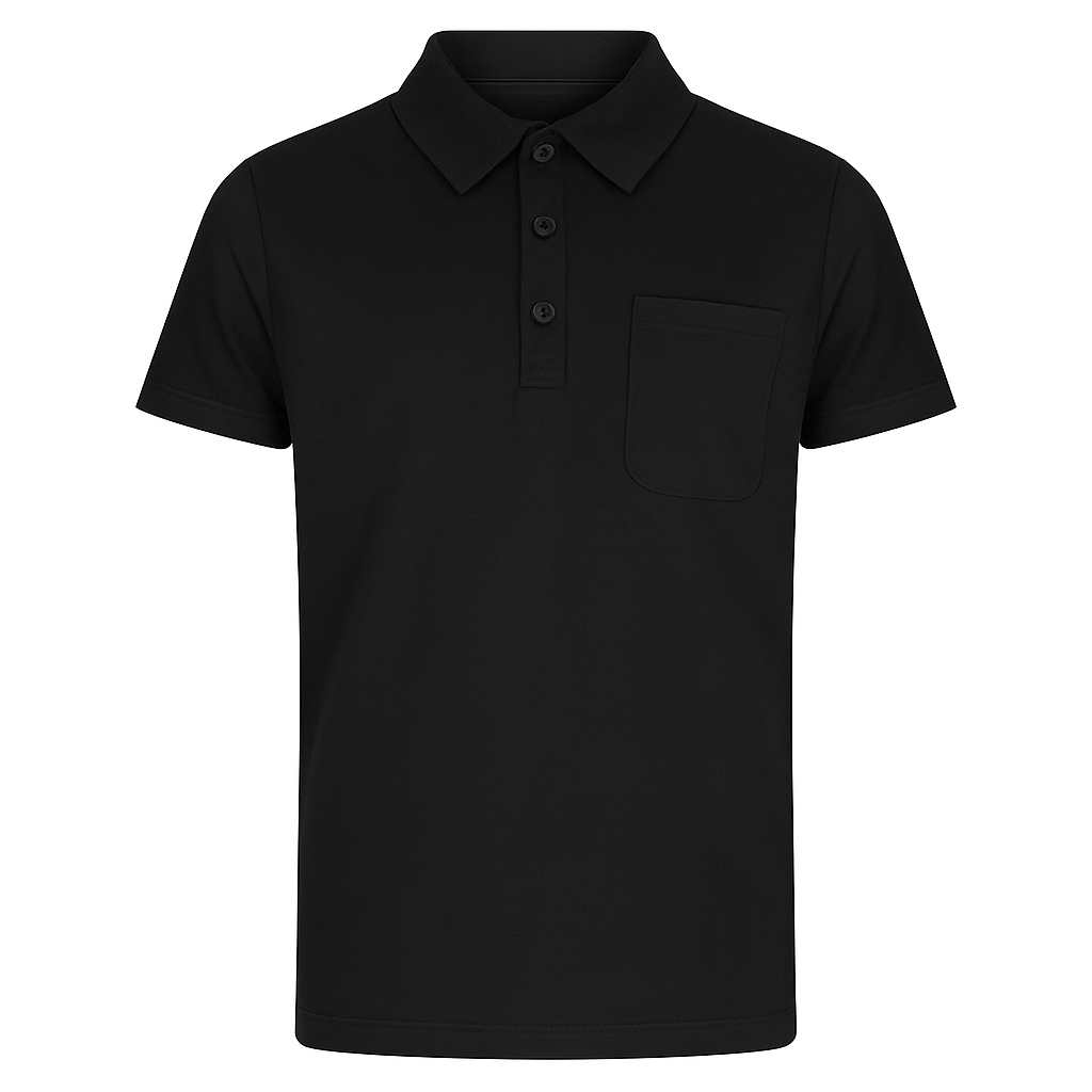 HV Polo Roy Children's Polo Shirt #colour_black