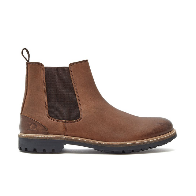 Chatham Chirk Premium Leather Chelsea Boots #colour_brown