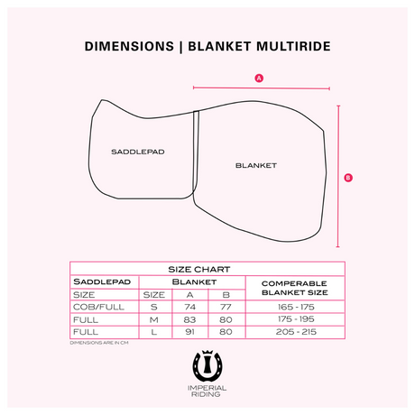 Imperial Riding Multiride Dressage Saddle Pad