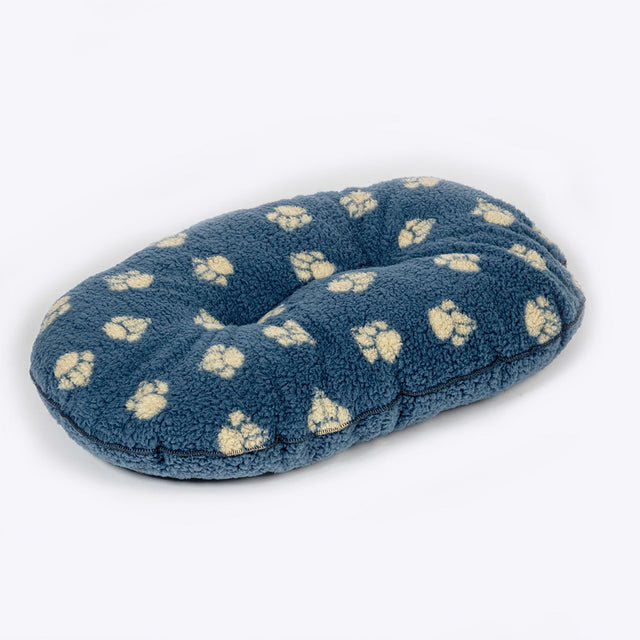 Danish Design Harbour Paw Fleece Quilted Mattress #colour_blue