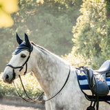 Horseware Ireland Newmarket Ear Net #colour_witney-navy