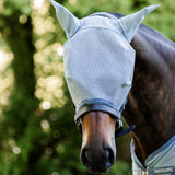Horseware Ireland Amigo Fly Mask #colour_heather-blue-blue-silver