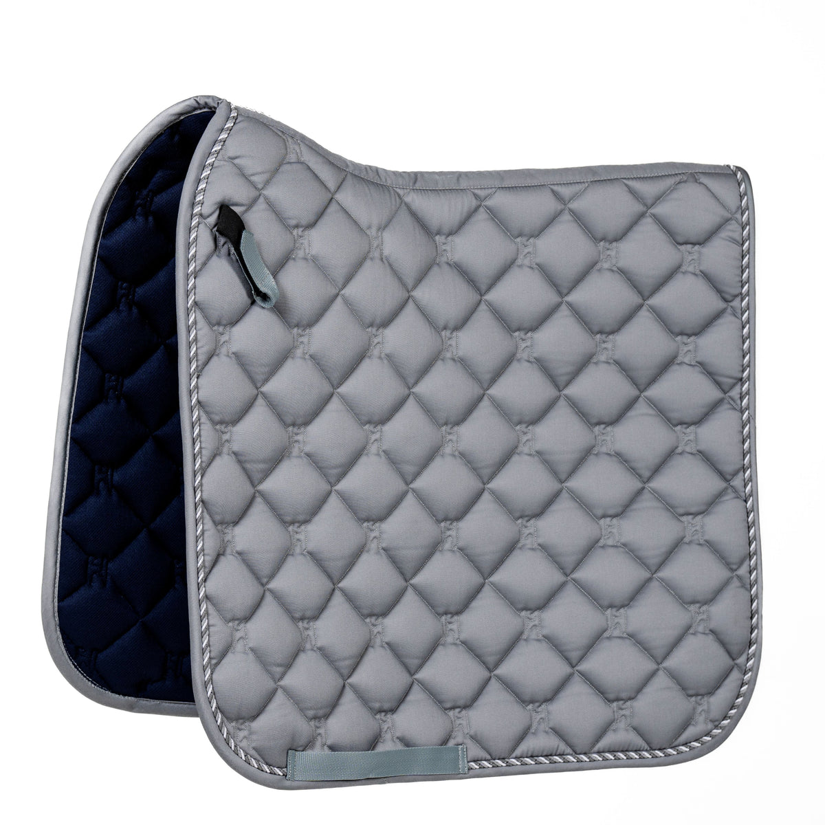Horseware Ireland Newmarket Dressage Pad #colour_witney-charcoal