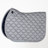 Horseware Ireland Newmarket Close Contact Saddle Pad #colour_witney-charcoal