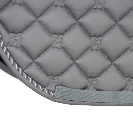 Horseware Ireland Newmarket Close Contact Saddle Pad #colour_witney-charcoal