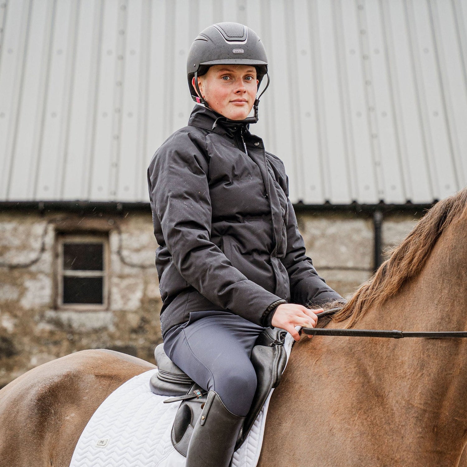 Gspuffer EQUIDRY Men's Tor Waterproof Puffer Jacket – GS Equestrian