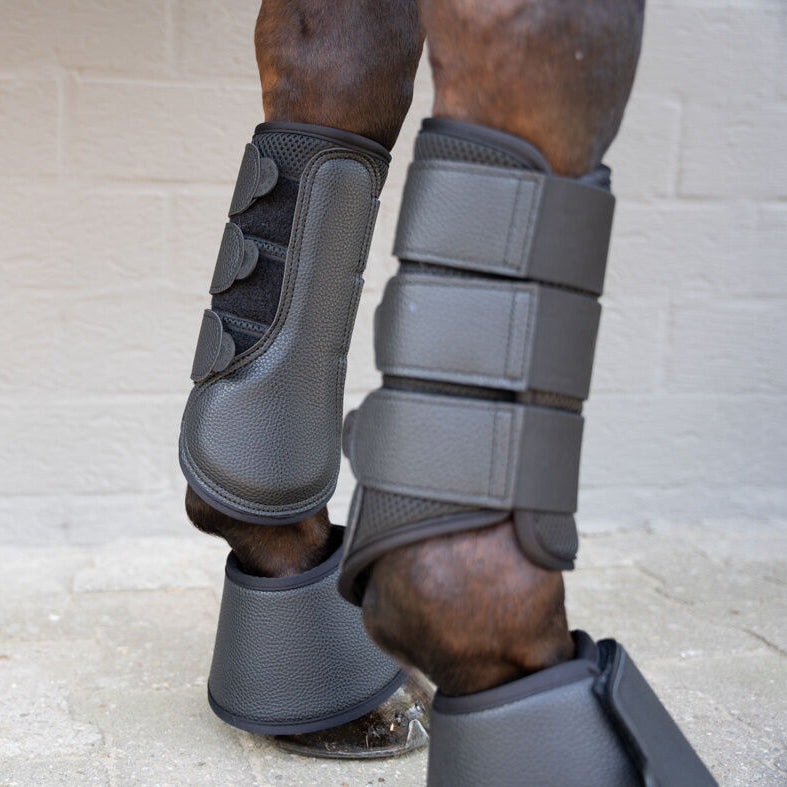 HKM Protection Boots -Comfort Breath- #colour_black