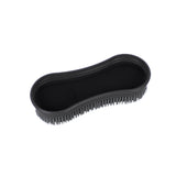 GS Equestrian & Country Plastic Grooming Brush #colour_black