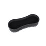 GS Equestrian & Country Plastic Grooming Brush #colour_black
